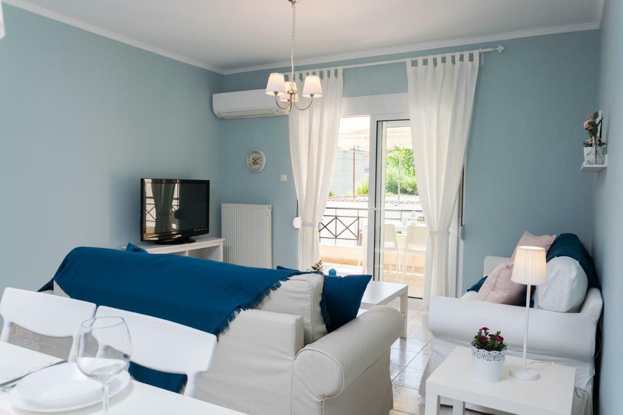 Casa Di Emma Apartment Nea Peramos  Luaran gambar